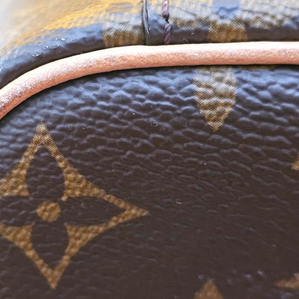 Louis Vuitton Nice Mini Vanity Case Monogram Canvas Beauty Bag Brown - Preowned - Picture 5 of 12